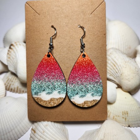 Beach earrings