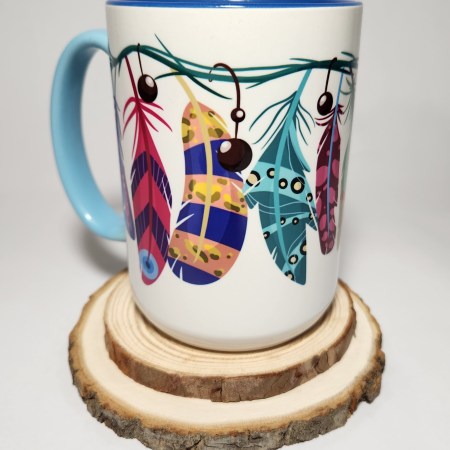 Feather Mug