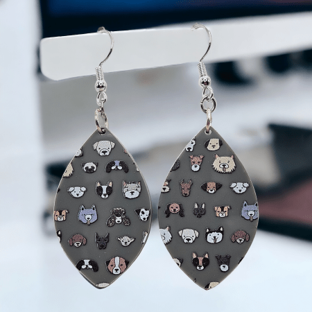 Petite Dog Earrings