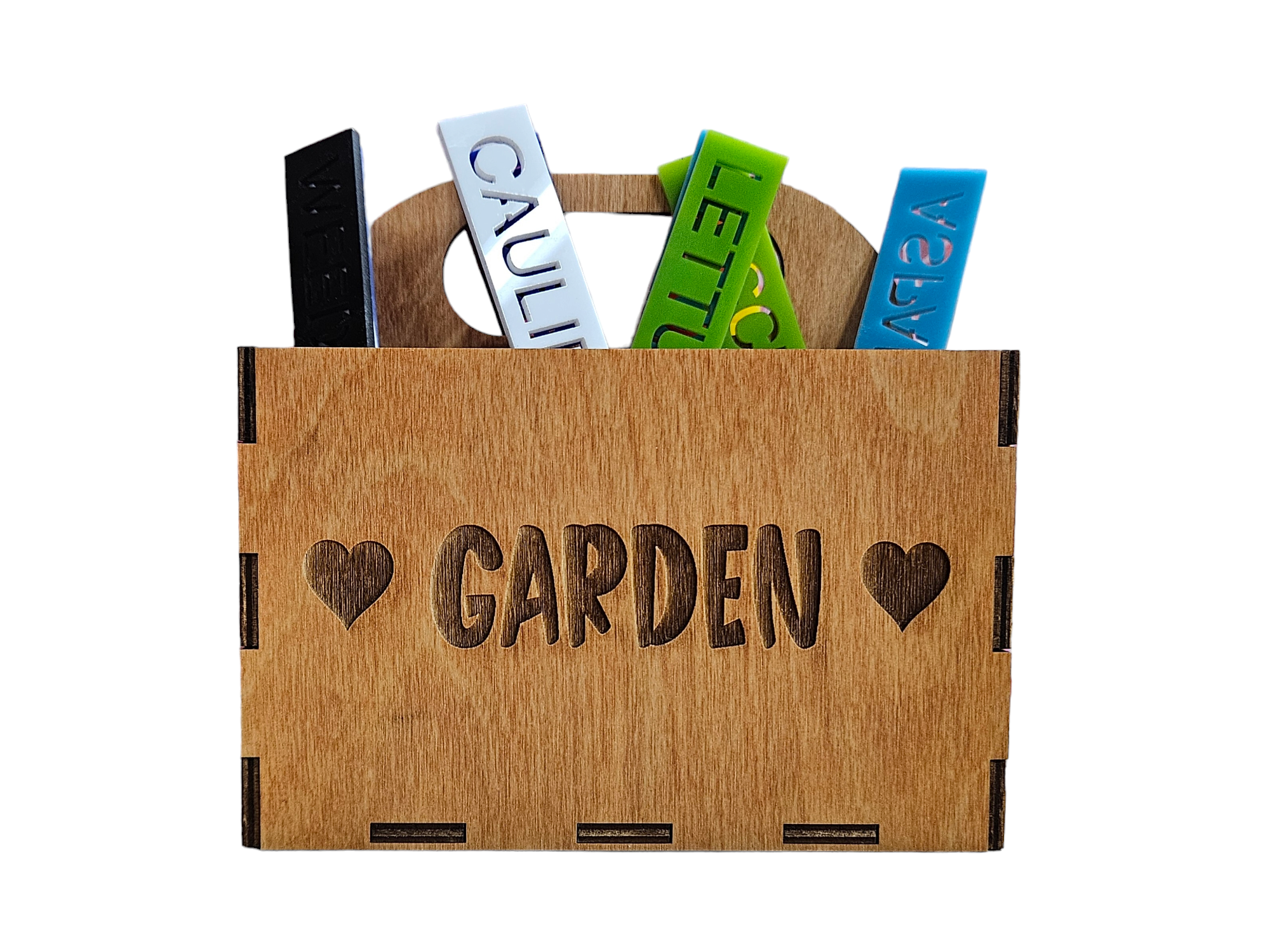 Garden Stakes Box- Garden love