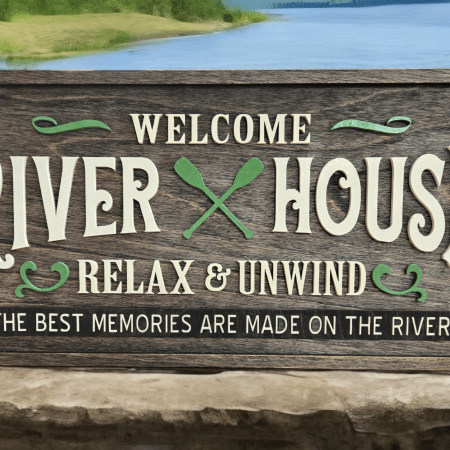 River House sign