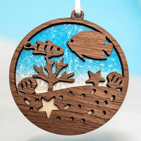 Ornament- Ocean Sandy Beach