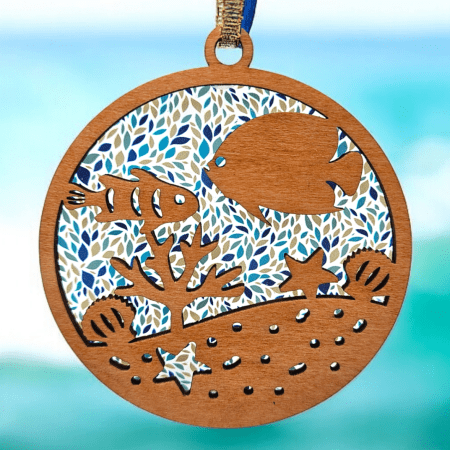 Ornament- Ocean Pebbles