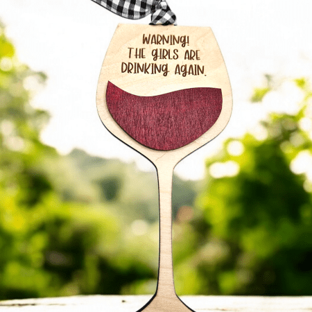 Ornament- Girls Drinking