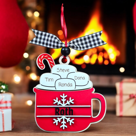 Ornament- Personalized Cup of Cocoa