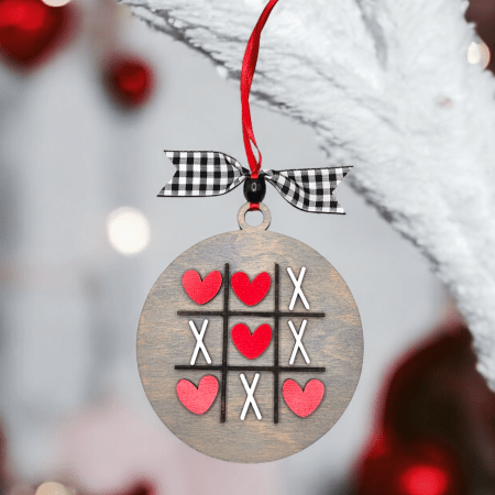 Tic Tac Toe Ornament
