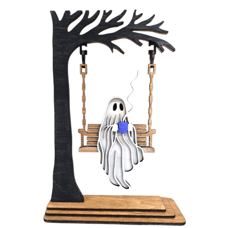Swinging Ghost (actually swings!)